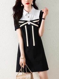 เดรสสีดำสุภาพ เรียบหรู ดูดี เหมาะกับทุกโอกาส | เดรสผู้หญิงแฟชั่นสุภาพ