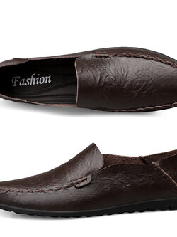 รองเท้าหนังผู้ชาย มีไซส์39-44 รองเท้าโลฟเฟอร์ชาย Slip-On Shoes