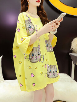 เสื้อยืดโอเวอร์ไซส์ เกาหลี