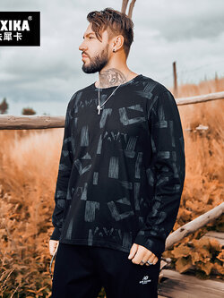 เสื้อยืดผู้ชายอ้วน S-5XL(อกเสื้อ39-51นิ้ว)