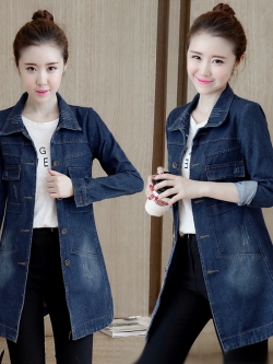 JY22736#เสื้อยีนส์ผู้หญิงเทห์ๆ*ช่วงอก*S:88/M:92/L:96/XL:100/2XL:104/3XL:136