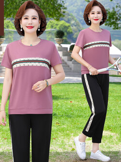 เสื้อผ้าคุณแม่วัย 60 เสื้อคนแก่ผู้หญิงวัย60