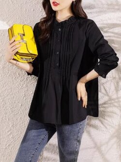 เสื้อสีดำสุภาพ เรียบหรู ดูดี เหมาะกับทุกโอกาส | เสื้อผู้หญิงสุภาพ