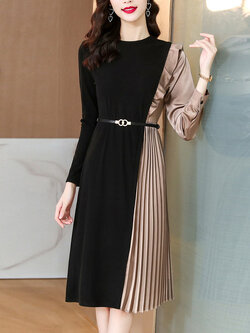 เดรสวัยผู้ใหญ่40-60ปี เดรสคุณแม่ ชุดเดรสทำงานวัยผู้ใหญ่ แบรนด์ MAMA DRESS