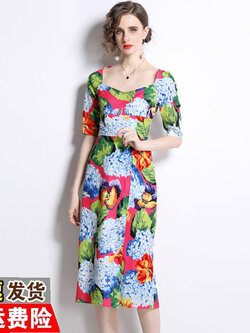 ชุดเดรสเรียบหรูดูแพง เดรสแบรนด์ DG Boutique