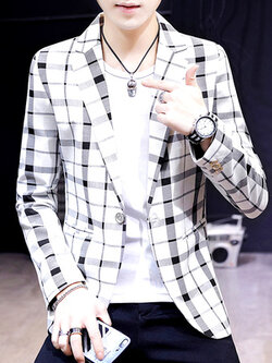 สูท Blazers ผู้ชาย เสื้อคลุมสไตล์สูท สำหรับผู้ชาย