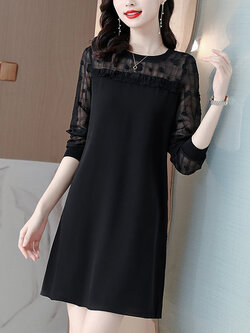 เดรสวัยผู้ใหญ่40-60ปี เดรสคุณแม่ ชุดเดรสทำงานวัยผู้ใหญ่ แบรนด์ MAMA DRESS