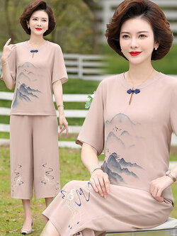 ขายเสื้อผ้าแฟชั่นสุภาพสตรีวัยผู้ใหญ่ เสื้อผู้สูงอายุ เสื้อผ้าแฟชั่นสุภาพสตรีวัยผู้ใหญ่ เสื้อผ้าวัยผู้ใหญ่ เสื้อสาววัย40 BY Qian Baina