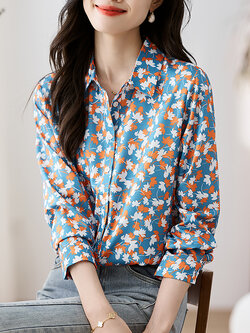 เสื้อเชิ้ตผู้หญิงแขนยาว เสื้อเชิ้ตผู้หญิงใส่ทํางาน 390 บาทต่อชิ้น ฟรีค่าจัดส่ง