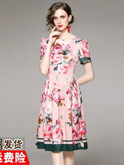 ชุดเดรสเรียบหรูดูแพง เดรสแบรนด์ DG Boutique