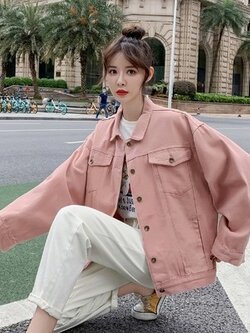 แจ็กเก็ตวัยรุ่น เสื้อคลุมแจ็คเก็ตผู้หญิง เสื้อแจ็คเก็ตกันหนาว