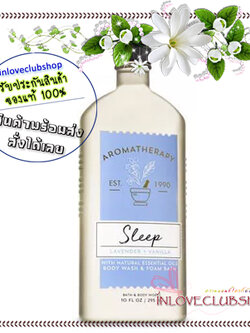 Bath & Body Works Aromatherapy / Body Wash & Foam Bath 295 ml. (Sleep - Lavender Vanilla)