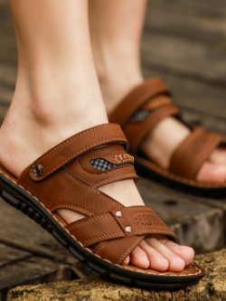 รองเท้าแตะผู้ชาย รองเท้าแตะ และรัดส้น ผู้ชาย รองเท้าสลิปเปอร์