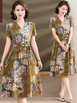 เสื้อผ้าคุณแม่วัย 60 เสื้อคนแก่ผู้หญิงวัย60