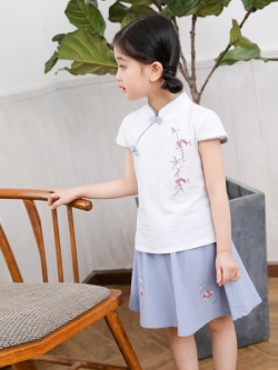 เสื้อผ้าเด็กผู้หญิง เสื้อเด็กผู้หญิง สไตล์เกาหลี มีไซส์ 100-160 ใส่ได้ตั้งแต่ 6-12 ปี