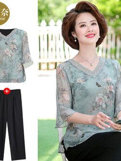 ขายเสื้อผ้าแฟชั่นสุภาพสตรีวัยผู้ใหญ่ เสื้อผู้สูงอายุ เสื้อผ้าแฟชั่นสุภาพสตรีวัยผู้ใหญ่ เสื้อผ้าวัยผู้ใหญ่ เสื้อสาววัย40 BY Qian Baina