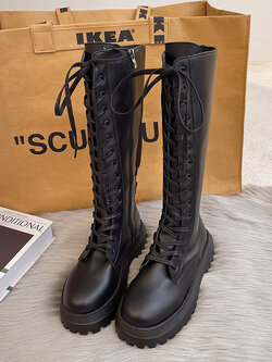 รองเท้าบูทแฟชั่นหญิง มีขนาดให้สั่งซื้อ 35 36 37 38 39 40