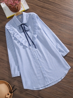 เสื้อผ้าฝ้าย เสื้อผ้าลินิน เสื้อฟรีไซส์ สไตล์VINTAGE มีขนาดไซส์เดียว