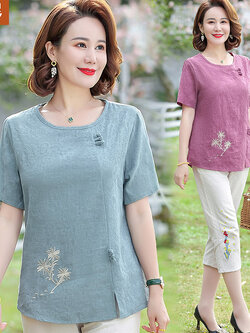 เสื้อผ้าแฟชั่นสุภาพสตรีวัยผู้ใหญ่(อก35-44นิ้ว)ใส่ได้