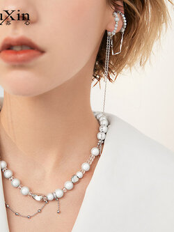 ตุ้มหู ต่างหู ต่างหูผู้หญิง By SuXin