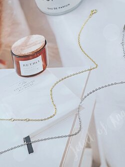 สร้อยข้อมือเงินแท้ S925 รุ่น Keen สร้อยข้อมือโซ่เรียบๆ สีทอง สีเงิน มินิมอลเงินแท้ทั้งชิ้น silver925