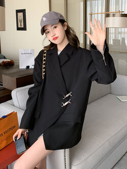 เสื้อโค้ท เสื้อโค้ทกันหนาว เสื้อโค้ทใส่เที่ยวต่างประเทศ ยี่ห้อ: Qianziqian