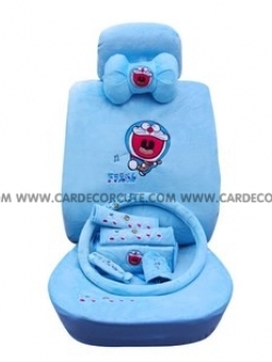 ( ลด 10% ) DORAEMON - ชุดผ้าคลุมเบาะรถยนต์