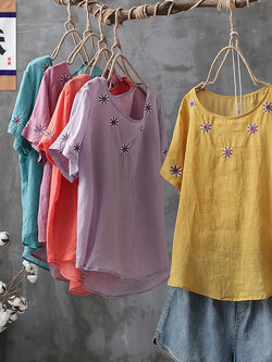 เสื้อเชิ้ตผ้าฝ้ายลินิน ขายเสื้อเชิ้ต ผ้าลินิน เสื้อเชิ้ตผ้าฝ้ายผู้หญิง