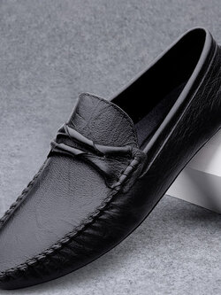 รองเท้าหนังผู้ชาย มีไซส์39-44 รองเท้าโลฟเฟอร์ชาย Slip-On Shoes