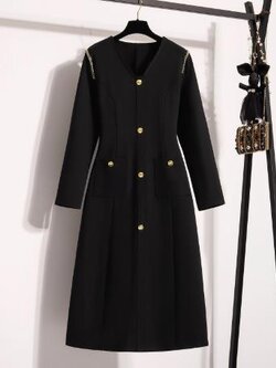 เดรสสีดำสุภาพ เรียบหรู ดูดี เหมาะกับทุกโอกาส | เดรสผู้หญิงแฟชั่นสุภาพ