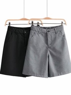 กางเกงผ้าลินิน ขาสั้น กางเกงผ้าลินินญี่ปุ่น กางเกงผ้าลินิน เอว ยางยืด By LZcotton and linen