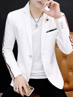 สูท Blazers ผู้ชาย เสื้อคลุมสไตล์สูท สำหรับผู้ชาย