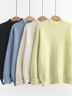 เสื้อกันหนาวคนอ้วน เสื้อกันหนาวสาวอ้วน เสื้อกันหนาวคนอวบ เสื้อกันหนาวแขนยาวสำหรับสาวอวบ อ้วน