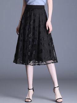 กระโปรงยาว กระโปรงยาวทรงเอ กระโปรงทำงาน