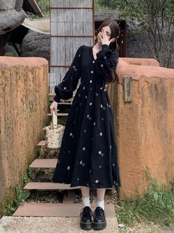 เดรสสาวอวบ มีไซส์ L-4XLอกเสื้อ 38-47 นิ้ว ใส่ได้ทั้งสาวหุ่นดีน่ารักจนถึงสาวอวบพลัสไซส์ จัดส่งฟรี! ทักแชทสั่งซื้อ