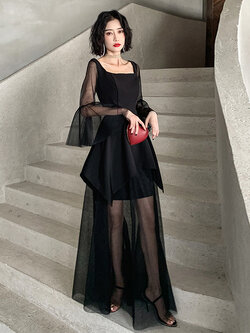 ชุดราตรี ชุดราตรีสวยหรู แบบ ทันสมัย Evening dress