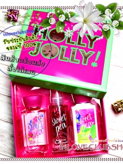 Bath & Body Works / Travel Size Body Care Gift Box (Sweet Pea) *ขายดี