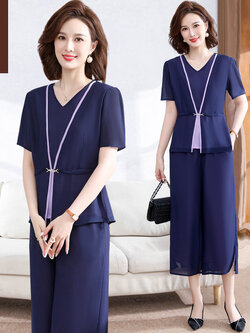 เสื้อผ้าคุณแม่วัย 60 เสื้อคนแก่ผู้หญิงวัย60