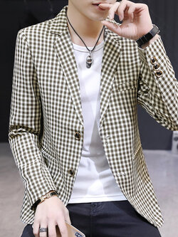 สูท Blazers ผู้ชาย เสื้อคลุมสไตล์สูท สำหรับผู้ชาย