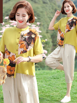 เสื้อผ้าแฟชั่นสุภาพสตรีวัยผู้ใหญ่(อก35-44นิ้ว)ใส่ได้