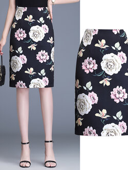 กระโปรงยาว กระโปรงยาวทรงเอ กระโปรงทำงาน