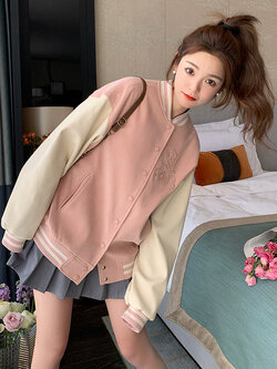 เสื้อโค้ท เสื้อโค้ทกันหนาว เสื้อโค้ทใส่เที่ยวต่างประเทศ ยี่ห้อ: Qianziqian