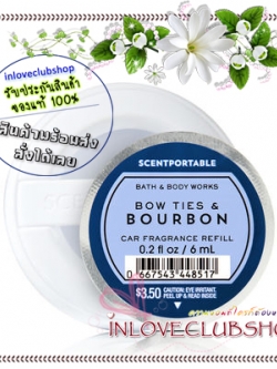 Bath & Body Works - Slatkin & Co / Scentportable Refill 6 ml. (Bow Ties & Bourbon)