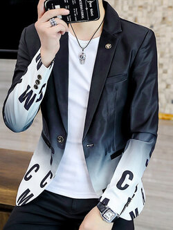 สูท Blazers ผู้ชาย เสื้อคลุมสไตล์สูท สำหรับผู้ชาย