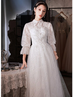 ชุดราตรี ชุดราตรีสวยหรู แบบ ทันสมัย Evening dress