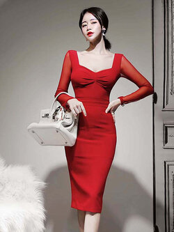 ชุดเดรสแฟชั่น เดรสเกาหลี BY SHACOS