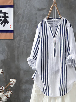 เสื้อเชิ้ตผ้าฝ้ายลินิน ขายเสื้อเชิ้ต ผ้าลินิน เสื้อเชิ้ตผ้าฝ้ายผู้หญิง