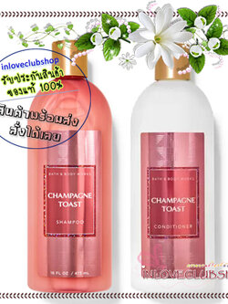 Bath & Body Works / Shampoo+Conditioner 473 ml. (Champagne Toast) *สินค้าจำหน่ายคู่
