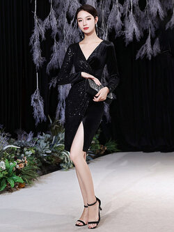 ชุดราตรี ชุดราตรีสวยหรู แบบ ทันสมัย Evening dress