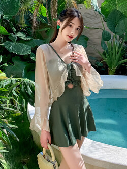 ชุดว่ายน้ำผู้หญิง ชุดว่ายน้ำน่ารัก Bikini ชุดไปทะเล